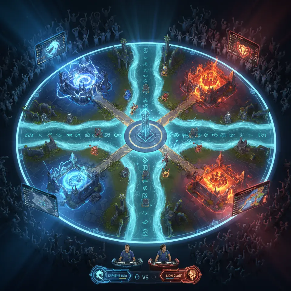 Summoner's Rift Maple Cup MOBA Setup