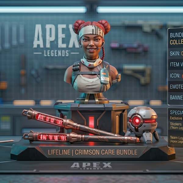 Lifeline | Crimson Care Set